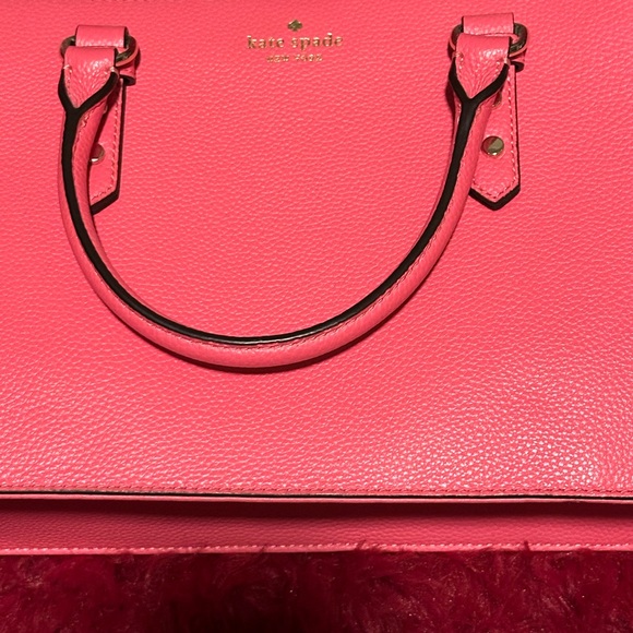 Pink Kate Spade purse- crossbody or just 2 handles - Picture 2 of 10